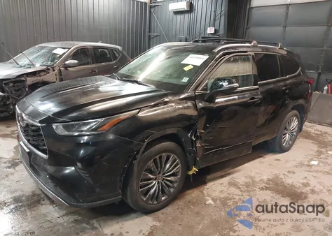 2021 Toyota Highlander Platinum из США, поврежденный, VIN 5TDFZRBH3MS149447